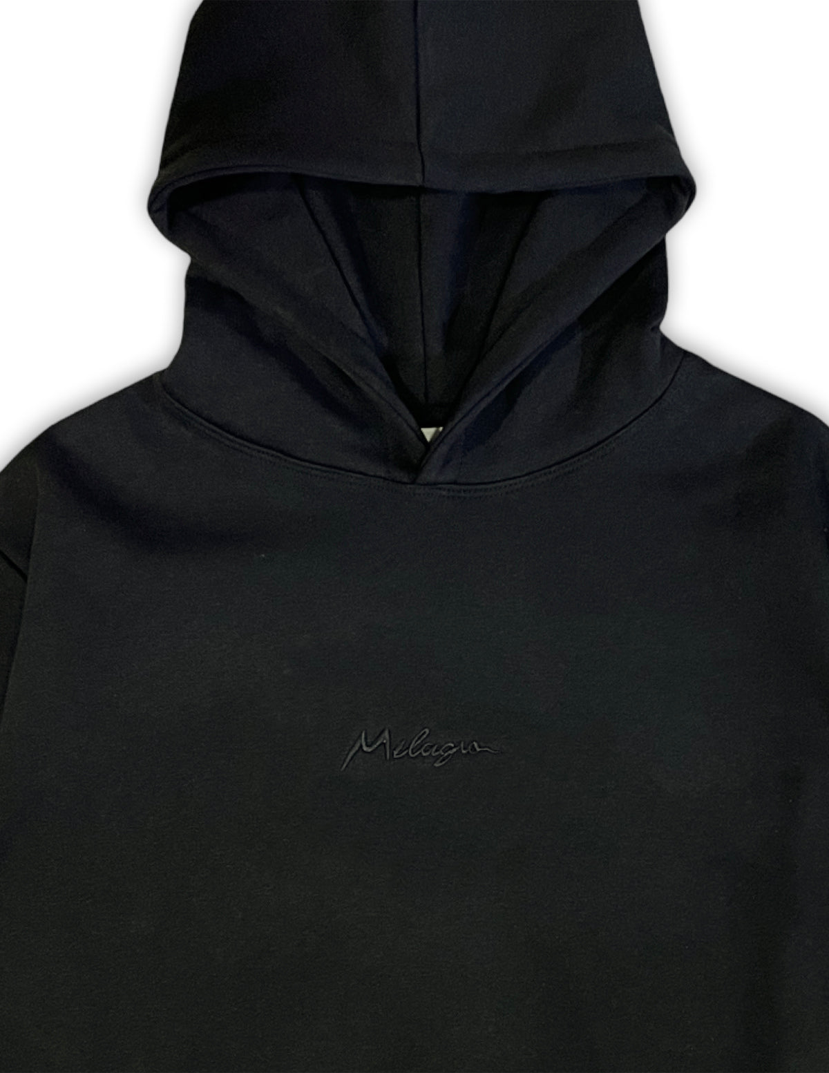 Hoodie Basic Black on Black