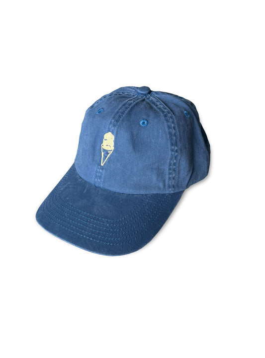Dad Hat Cono Azul Faded