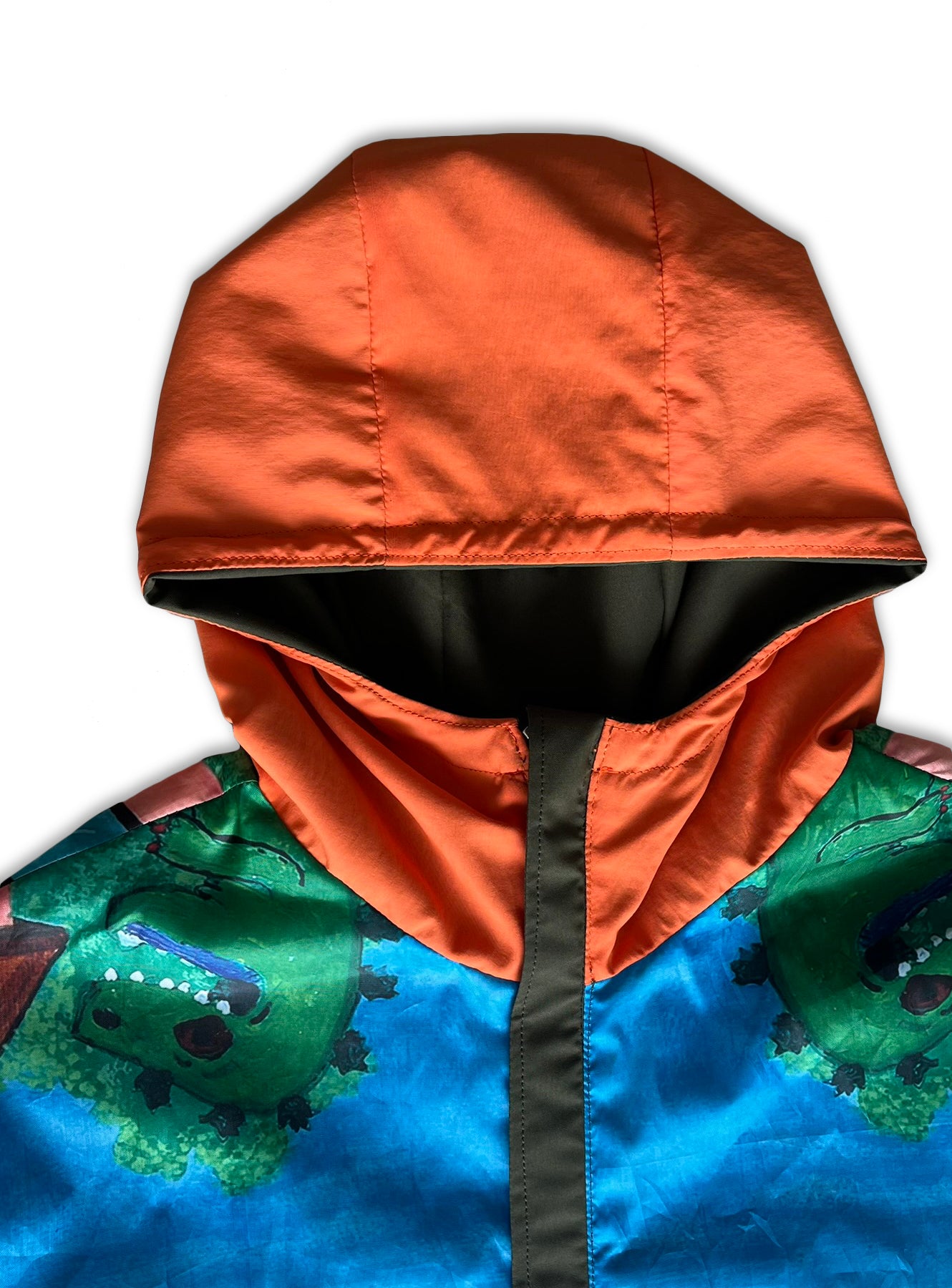 Rain Jacket Reversible Mundos Paralelos Milagro x Pastel