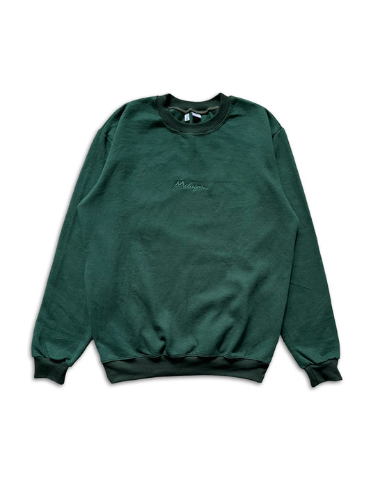 Basic Crewneck Verde Bosque