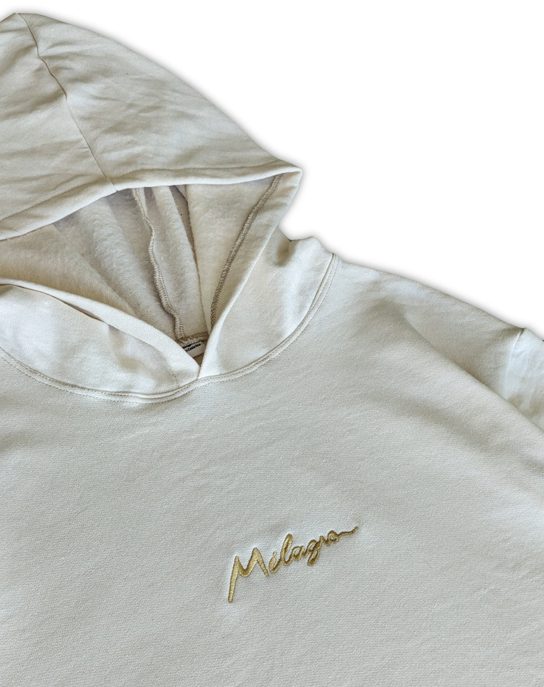 Basic Logo Hoodie Crema