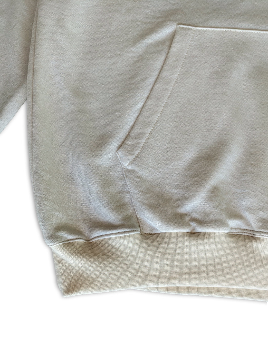 Basic Logo Hoodie Crema