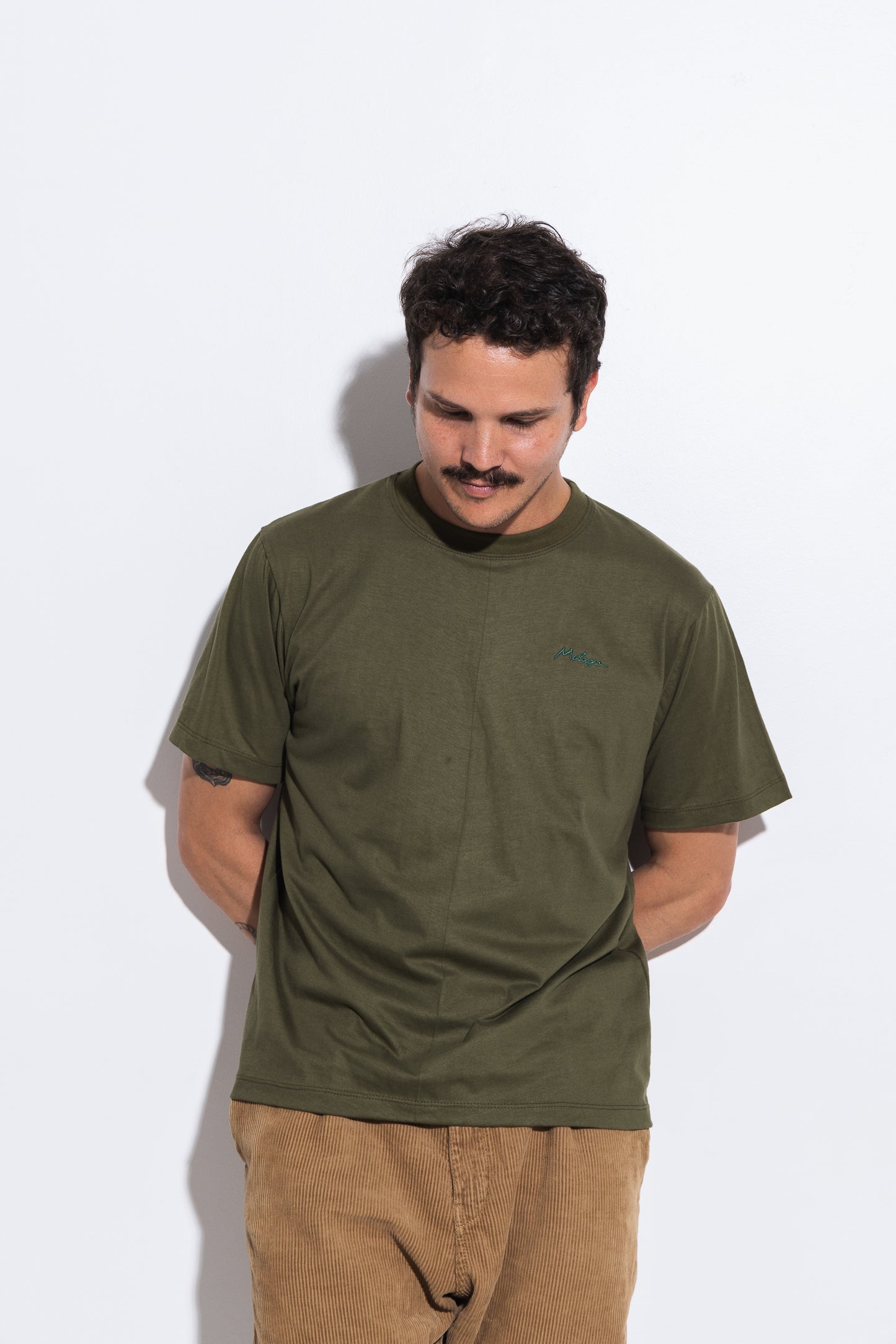 Verde Musgo Basic T-Shirt